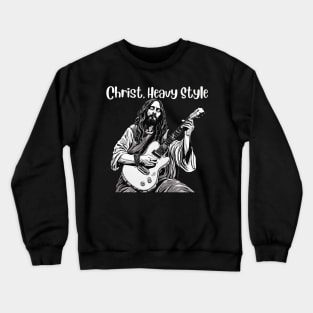 Jesus Meme | Christ, heavy style Crewneck Sweatshirt